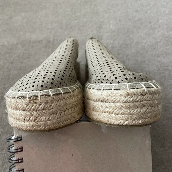 Altar'd State Sandals Womens 8 Beige Platform Espadrille Shoes Casual Summer - Picture 11 of 12